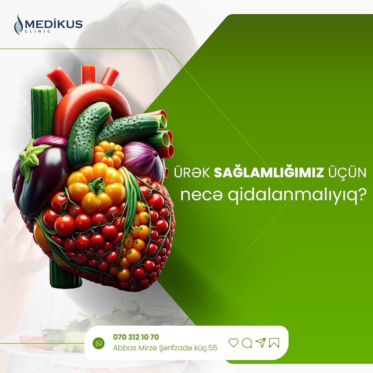 Ürək sağlamlığı üçün necə qidalanmaq lazımdır?